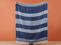 Coperta TARLAY Tessuto 130 x 170 cm Blu