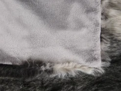 Coperta TAZA Tessuto 180 x 220 cm Grigio