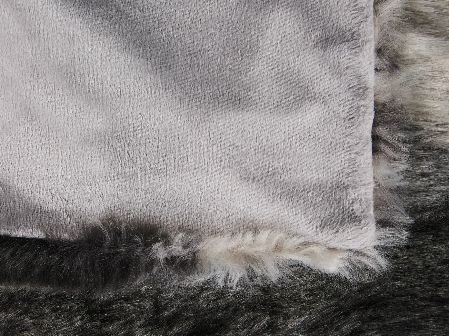 Coperta TAZA Tessuto 180 x 220 cm Grigio