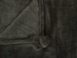 Coperta TERKE 200 x 220 cm Grigio scuro