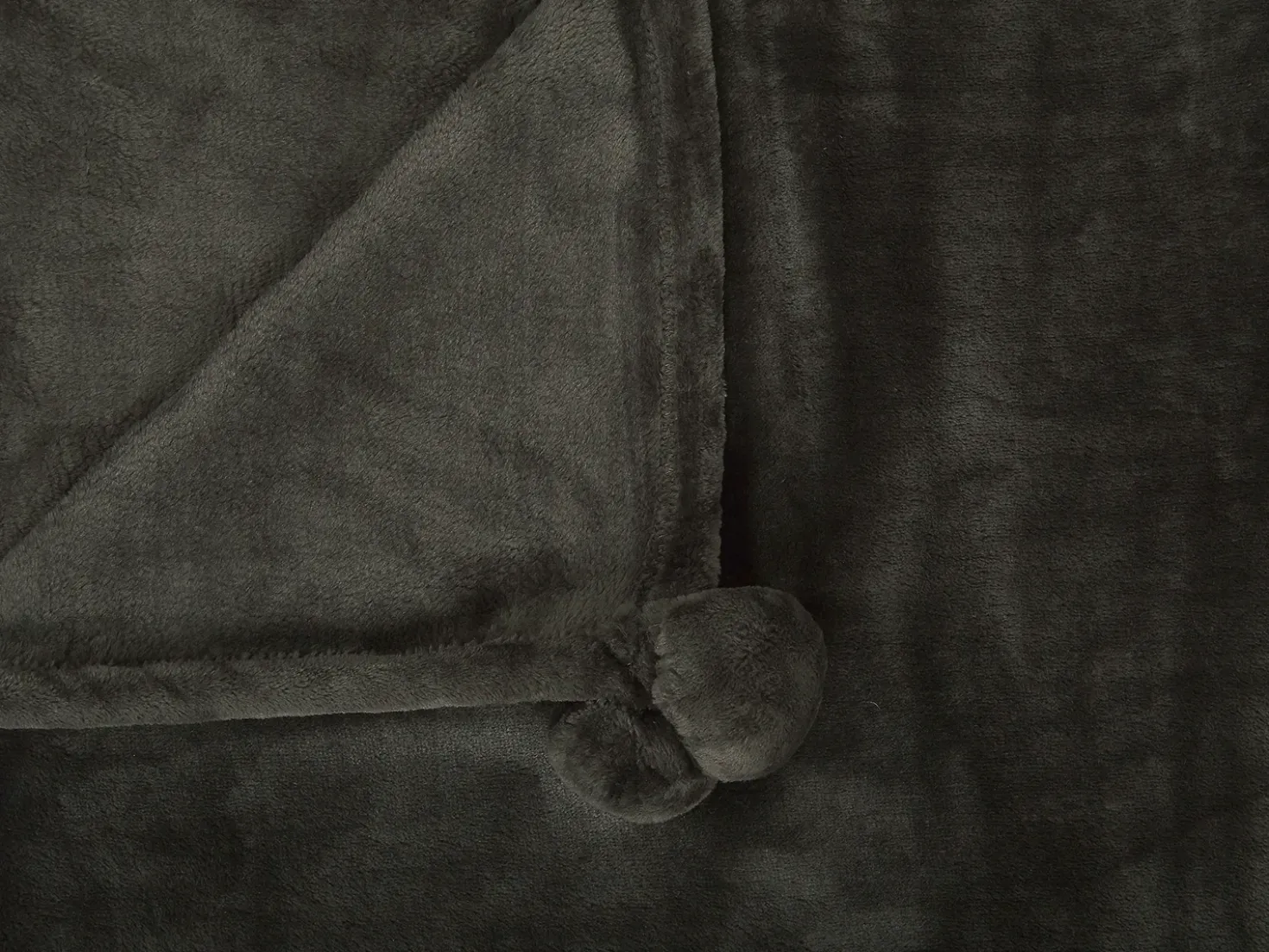 Coperta TERKE 200 x 220 cm Grigio scuro