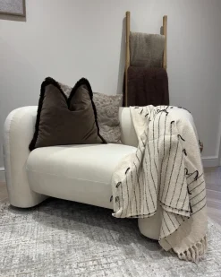Coperta ULUYOL Cotone 130 x 170 cm Beige