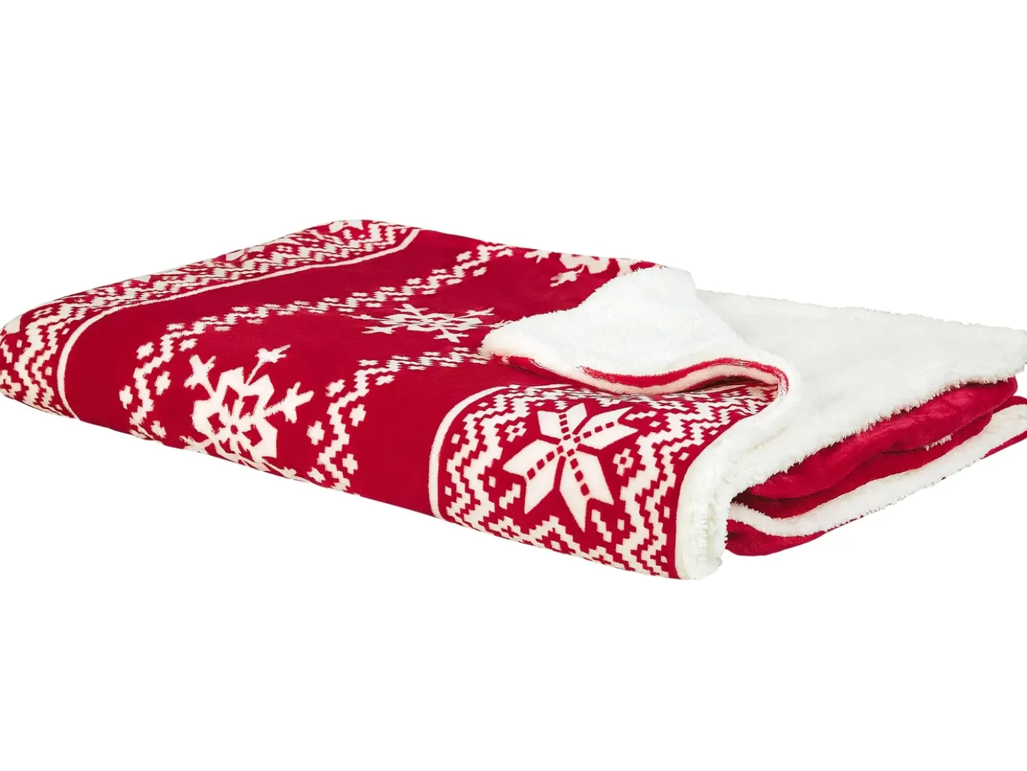 Coperta VANTAA 150 x 200 cm Rosso