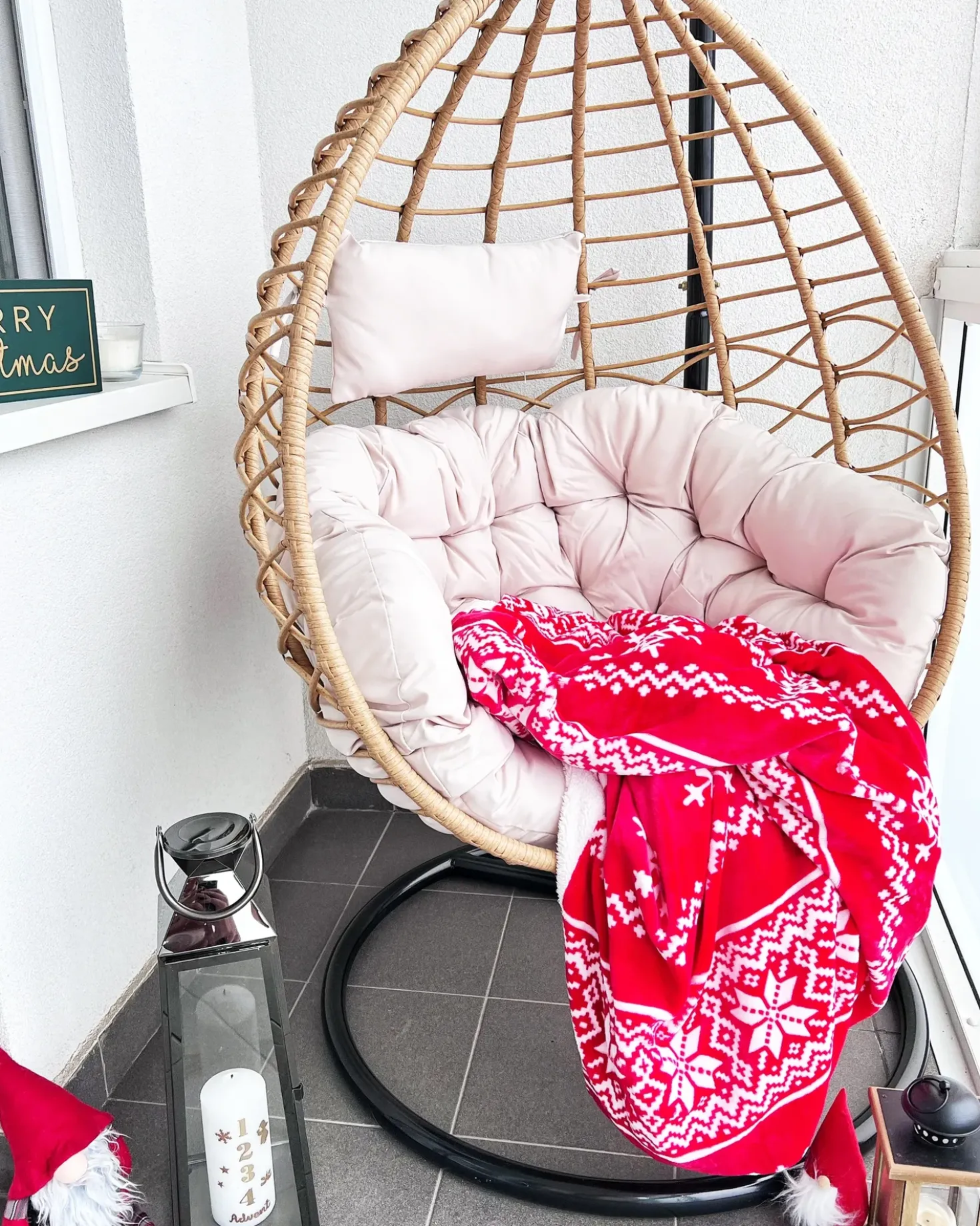 Coperta VANTAA 150 x 200 cm Rosso