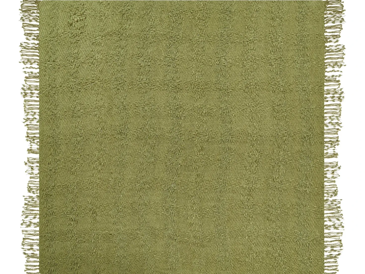 Coperta VELLA Cotone 200 x 220 cm Verde oliva