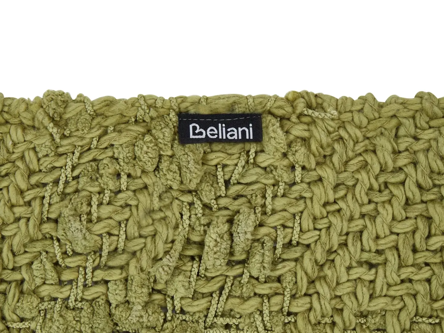 Coperta VELLA Cotone 200 x 220 cm Verde oliva