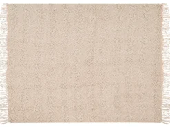 Coperta VELLA Cotone 150 x 200 cm Beige chiaro