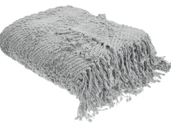Coperta VELLA Cotone 220 x 240 cm Grigio