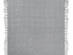 Coperta VELLA Cotone 220 x 240 cm Grigio
