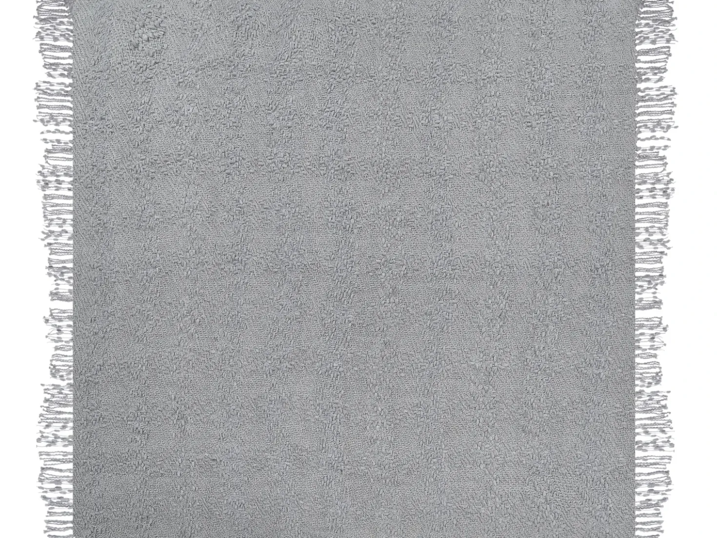 Coperta VELLA Cotone 220 x 240 cm Grigio