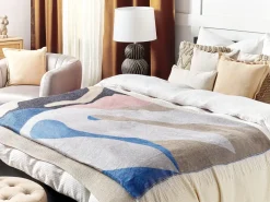 Coperta YALADI Tessuto 130 x 170 cm Multicolore