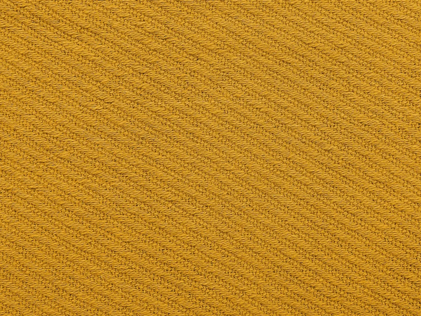 Coperta YARSA Cotone 125 x 150 cm Senape