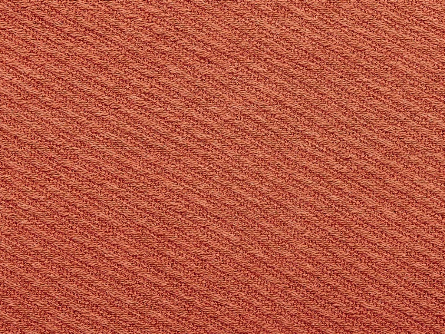 Coperta YARSA Cotone 125 x 150 cm Rosso