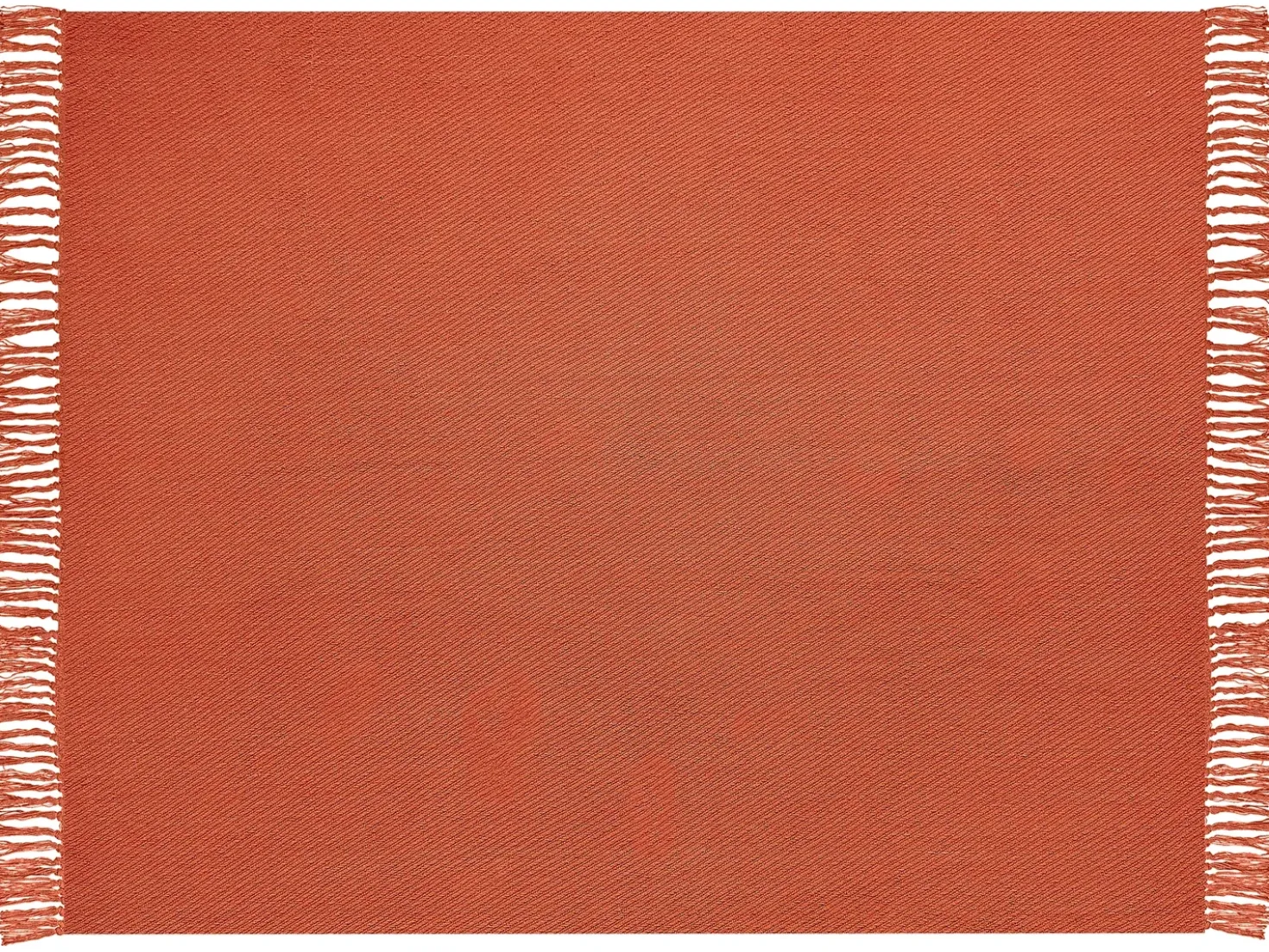 Coperta YARSA Cotone 125 x 150 cm Rosso
