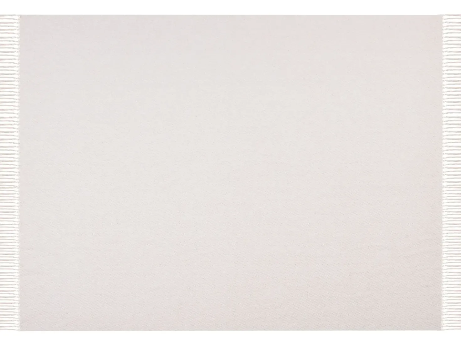 Coperta YARSA Cotone 125 x 150 cm Beige