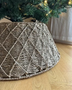 Copri base per albero di Natale VUOTSO Alghe marine Naturale 53 cm
