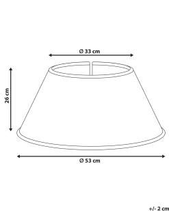Copri base per albero di Natale VUOTSO Alghe marine Naturale 53 cm