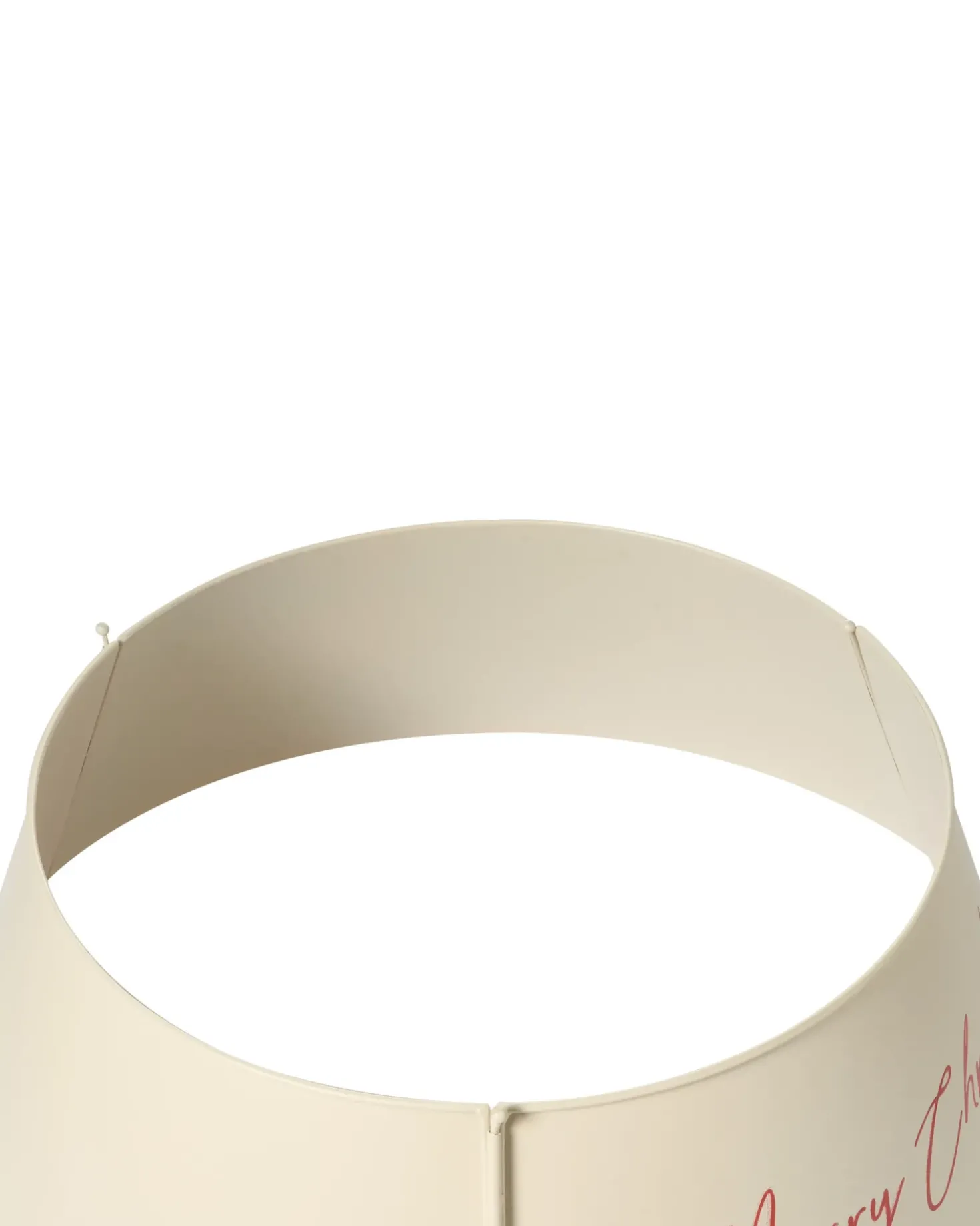 Copri base per albero di Natale IMATRA Ferro Beige 65 cm