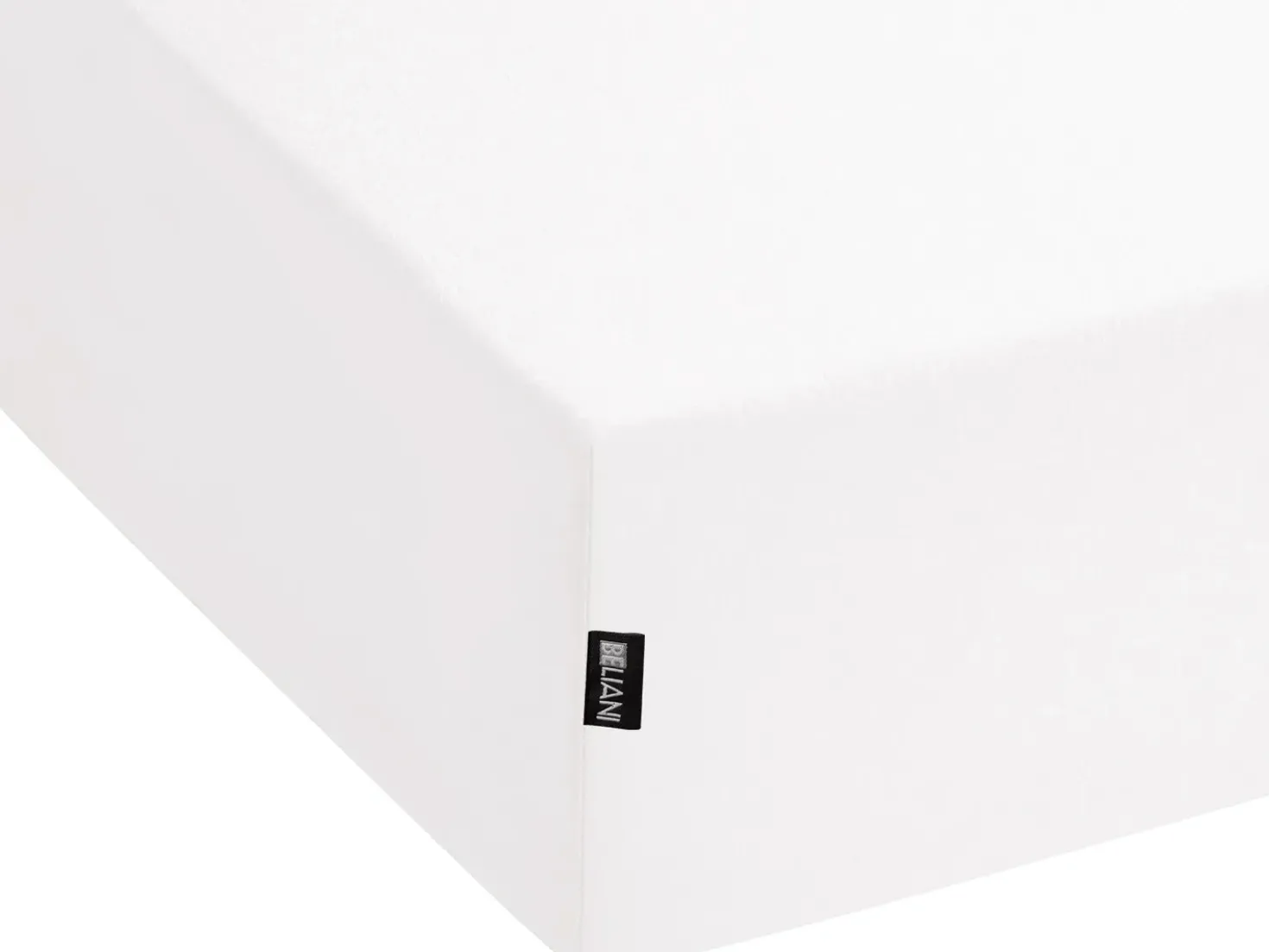 Coprimaterasso elasticizzato JANBU Cotone 90 x 200 cm Bianco