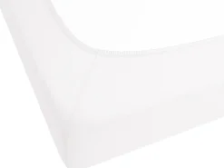 Coprimaterasso elasticizzato JANBU Cotone 90 x 200 cm Bianco