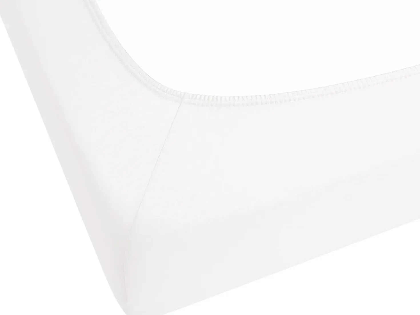 Coprimaterasso elasticizzato JANBU Cotone 90 x 200 cm Bianco