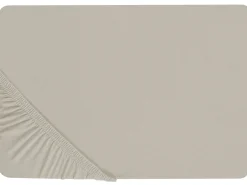 Coprimaterasso elasticizzato JANBU Cotone 200 x 200 cm Tortora