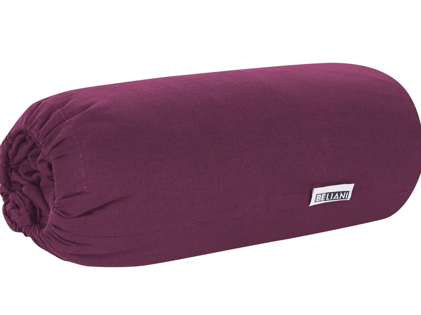 Coprimaterasso elasticizzato JANBU Cotone 200 x 200 cm Bordeaux