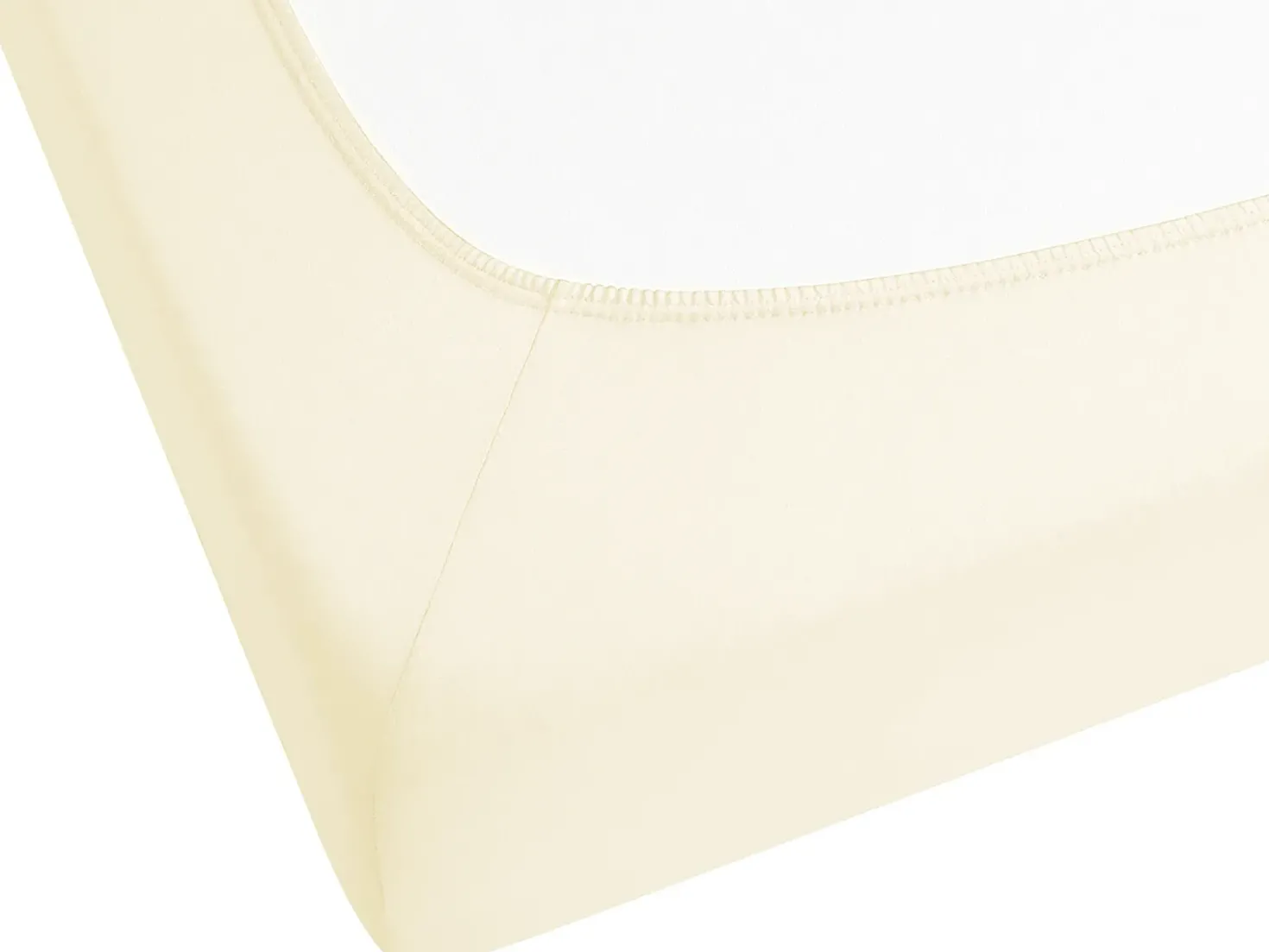 Coprimaterasso elasticizzato JANBU Cotone 200 x 200 cm Giallo
