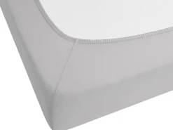 Coprimaterasso elasticizzato HOFUF Cotone 90 x 200 cm Grigio chiaro
