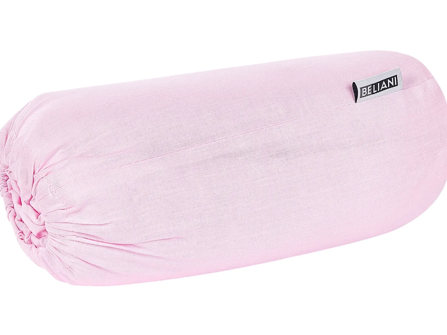 Coprimaterasso elasticizzato JANBU Cotone 200 x 200 cm Rosa pastello