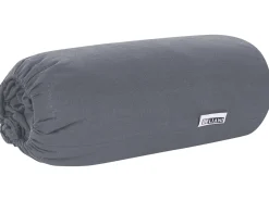 Coprimaterasso elasticizzato JANBU Cotone 200 x 200 cm Grigio scuro