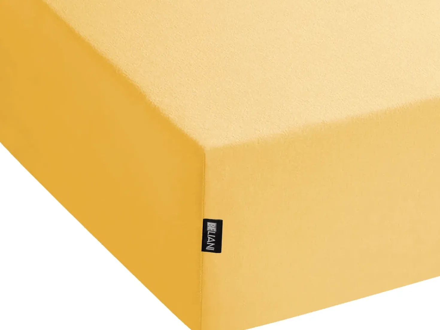 Coprimaterasso elasticizzato JANBU Cotone 200 x 200 cm Senape