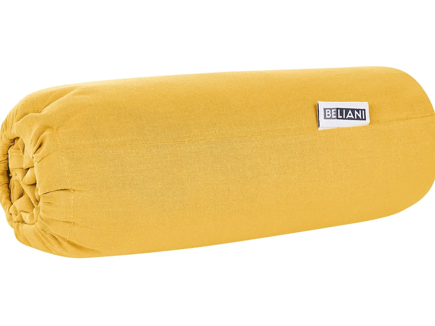 Coprimaterasso elasticizzato JANBU Cotone 200 x 200 cm Senape