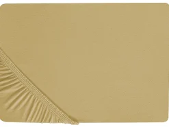 Coprimaterasso elasticizzato JANBU Cotone 200 x 200 cm Verde oliva