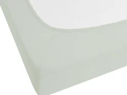 Coprimaterasso elasticizzato JANBU Cotone 200 x 200 cm Verde chiaro