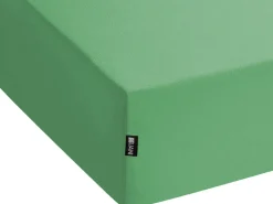 Coprimaterasso elasticizzato JANBU Cotone 200 x 200 cm Verde