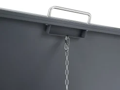 Copri-pattumiera 480 L PERISSA Doppio Metallo Grigio scuro
