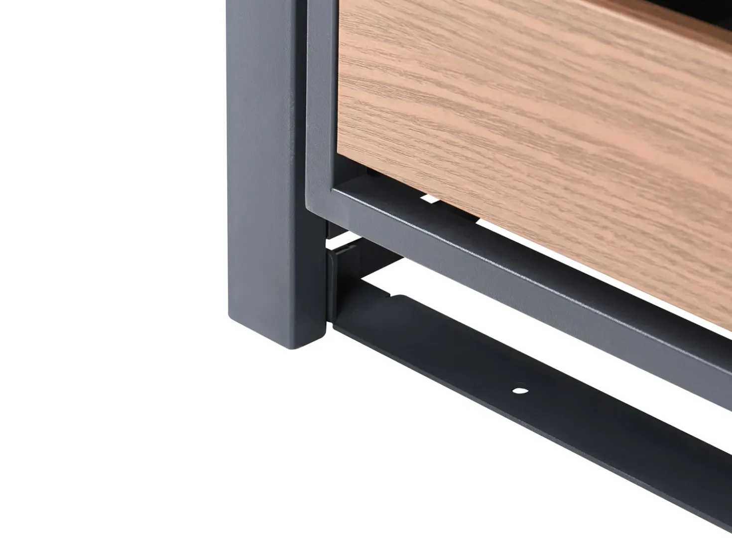 Copri-pattumiera 240 L POLICORO Metallo Grigio scuro