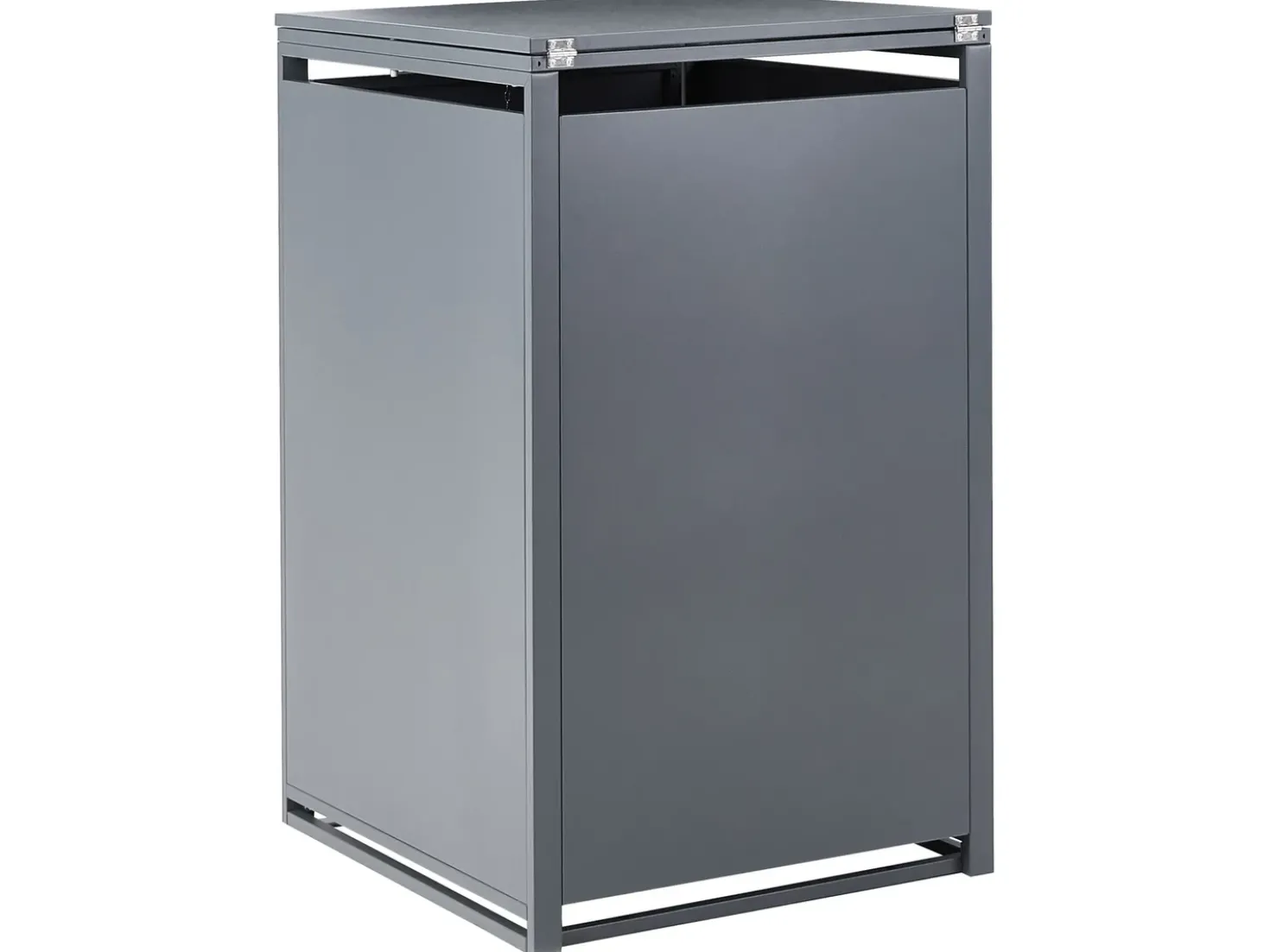 Copri-pattumiera 240 L POLICORO Metallo Grigio scuro