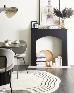 Cornice Caminetto BUSSELTON Nero