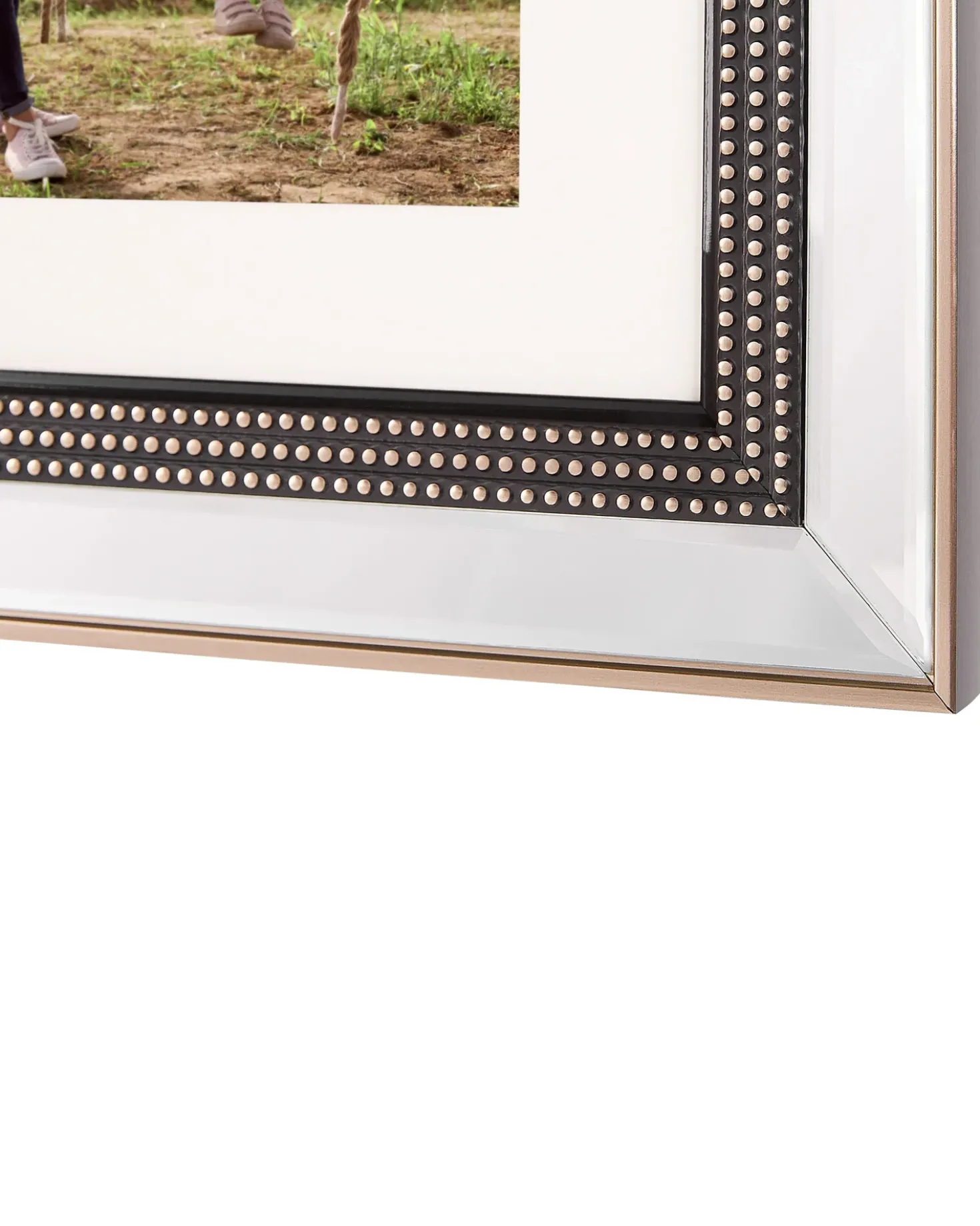Cornice per 3 foto DALABA Argento