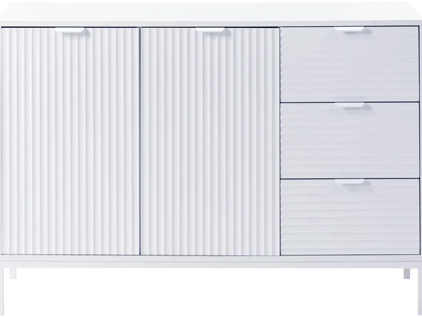 Credenza a 2 ante ADELAIDE Bianco