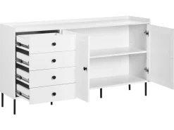Credenza a 2 ante ALCOVE Bianco