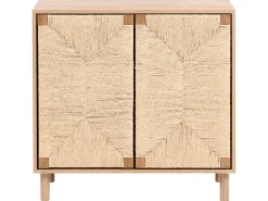 Credenza a 2 ante BONDI Marrone chiaro