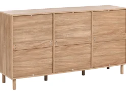 Credenza a 3 ante BONDI Marrone chiaro