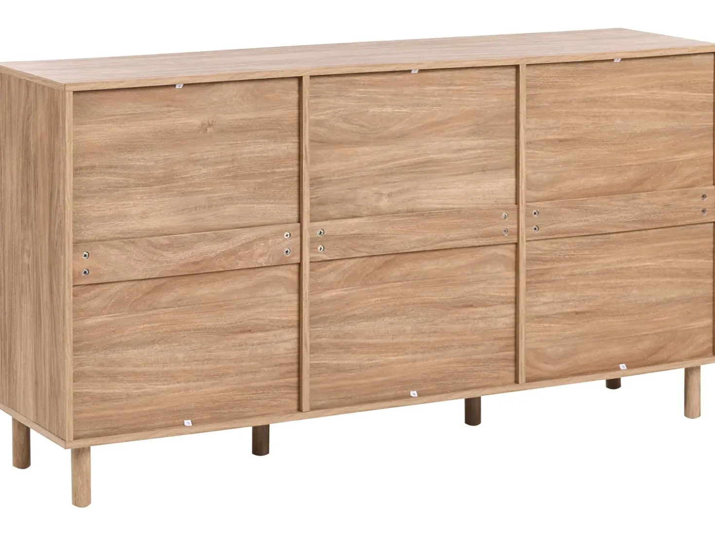 Credenza a 3 ante BONDI Marrone chiaro