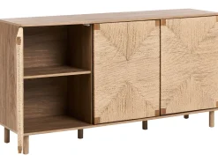 Credenza a 3 ante BONDI Marrone chiaro