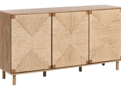 Credenza a 3 ante BONDI Marrone chiaro