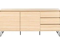 Credenza a 2 ante CARDIGAN Marrone chiaro