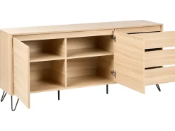 Credenza a 2 ante CARDIGAN Marrone chiaro